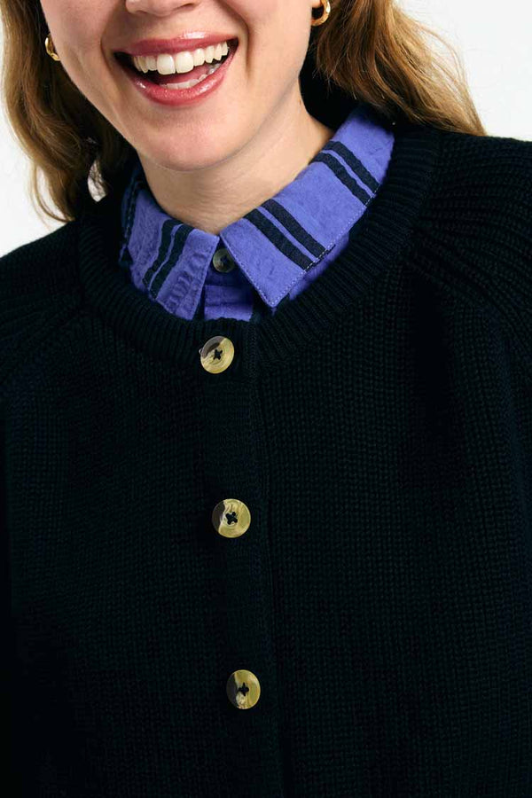 Suite13Lab Lagos Cardigan Black Damen Strickjacke schwarz