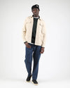 Wemoto Cotton Twill Worker Shirt Hemd Herren beige