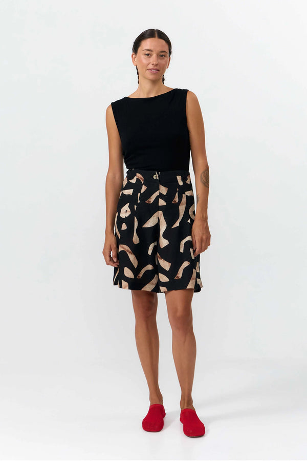 Suite 13 Print Stones Salor Bermuda Shorts Demen schwarz