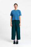 Suite13Lab Isquia Top Stripes Green Damen Streifenshirt grün