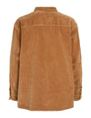 Esmé Maxia Boxy Shirt GOTS Damen Cord Bluse braun