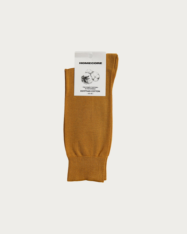 Homecore Fine Cotton Socken Caramel