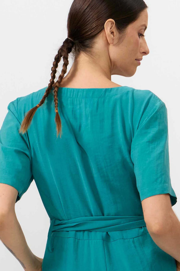 Suite 13 Teal Nalon Jumpsuit Damen grün