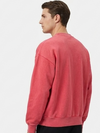 Colorful Standard Faded Red Oversized Crew Sweatshirt Rot