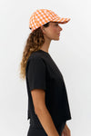 Suite 13 Check Orange Aura Cap Unisex orange
