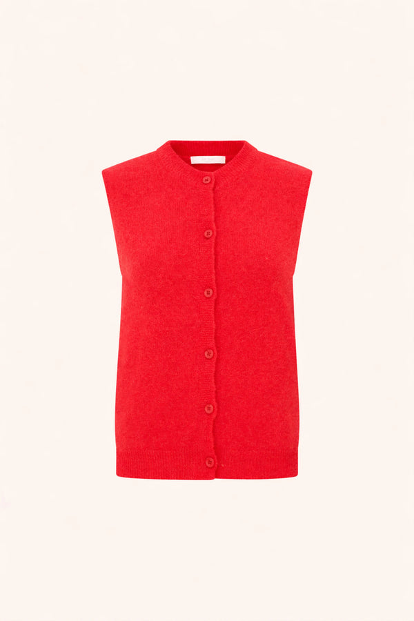 by-bar Lipstick Meya Spencer Pullunder Damen rot