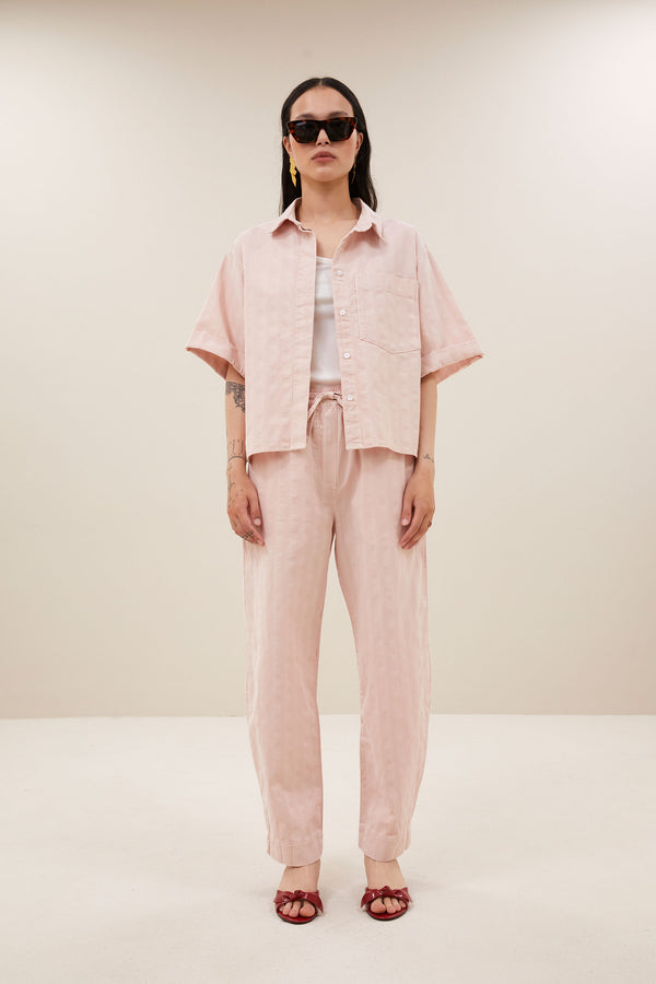 By-Bar Jack Balloon Pants Old Pink Hose Damen rosa