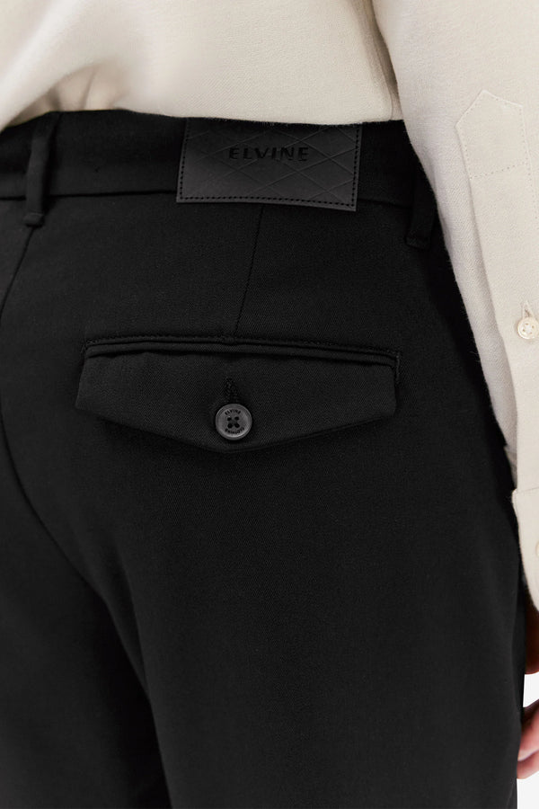 Elvine Crimson Stretch Black Hose Herren schwarz