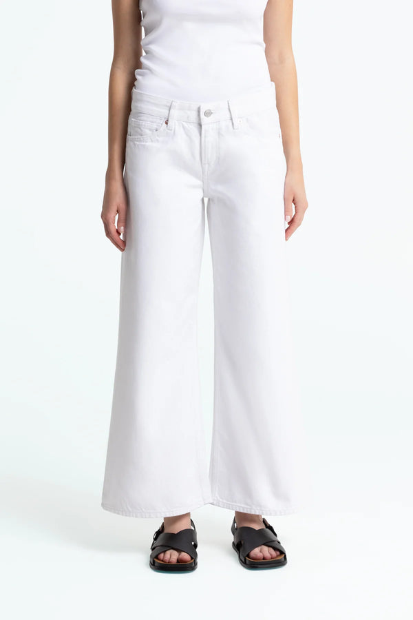 Kings of Indigo Tanja White Pant Hose Damen weiss