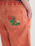 Bobo Choses Washed Relaxed Fit Jeans Damen orange