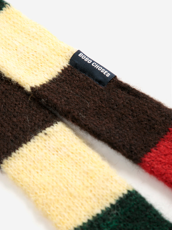 Bobo Choses Striped Scarf Unisex Schal multicolor