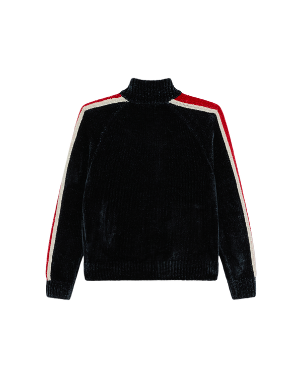 Obey Varen Zip Up Sweater Navy Multi Herren Strickjacke blau