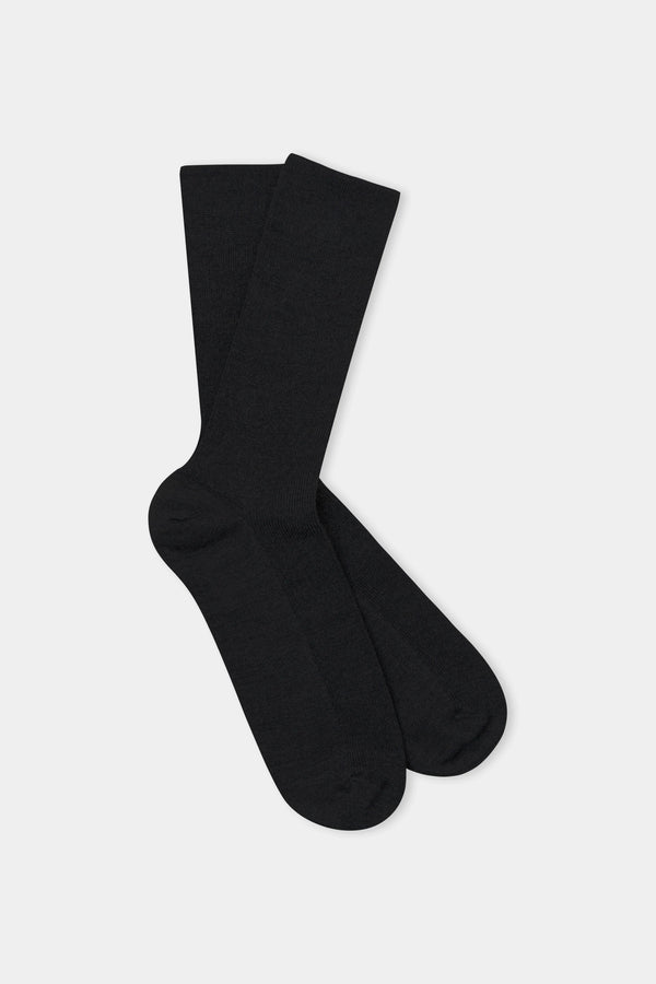 About Companions Merino Socks Black Unisex schwarz