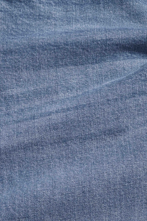 Kings Of Indigo Chales Sander Mid Used Blue Jeans Herren Five Pocket blau