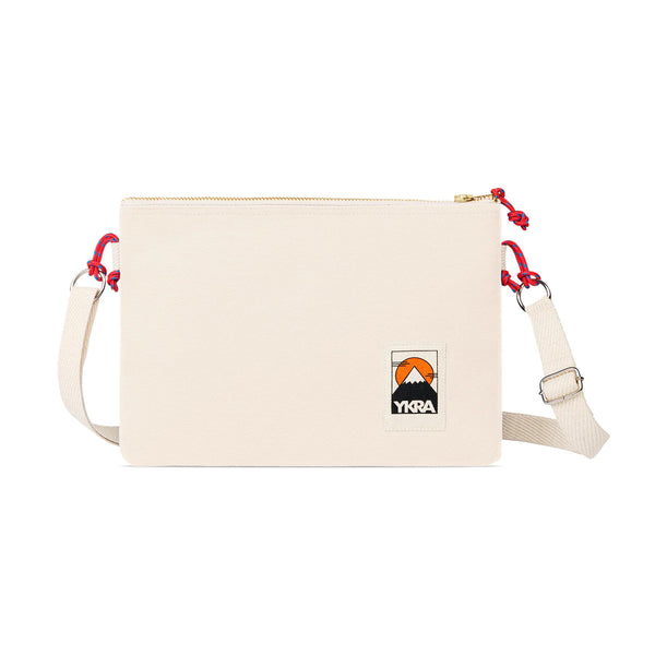 YKRA Sidepouch Umhängetasche unisex weiß