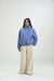 Arniko Moha Half Zip Fleecejacke Ice Blue Unisex Recycelt blau