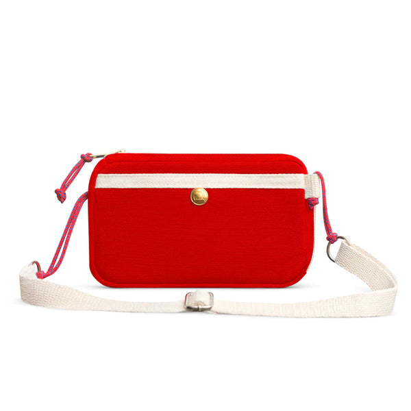 YKRA Travel Case Umhängetasche unisex rot