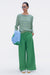 Our Sister Pansmokey P Wide Pants Damen Hose grün