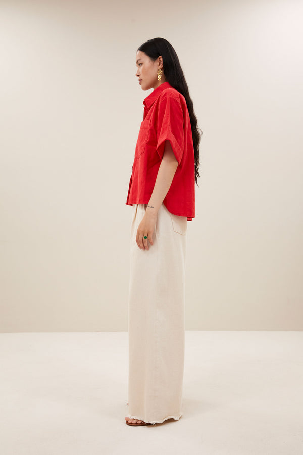 By-Bar Novi Blouse Bluse Damen rot