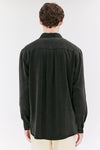 Elvine Ossian Shirt Tencel Hemd Black Herren schwarz