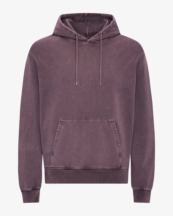 Colorful Standard Classic Organic Hood Kapuzenpullover Faded Grape Unisex braun