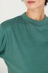 SKFK Zuntz-11-GOTs Shirt Green Damen Loose Fit T-Shirt grün