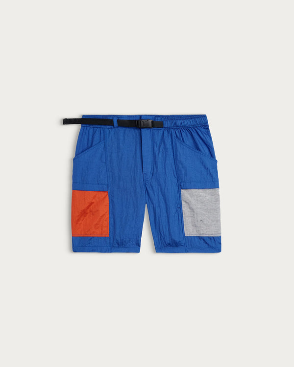 Homecore Blue Multi Trek Short Herren blau