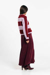 Suite13Lab Babol Jumper Stripes Brick Damen Sweater Strickpullover Streifen rotbraun