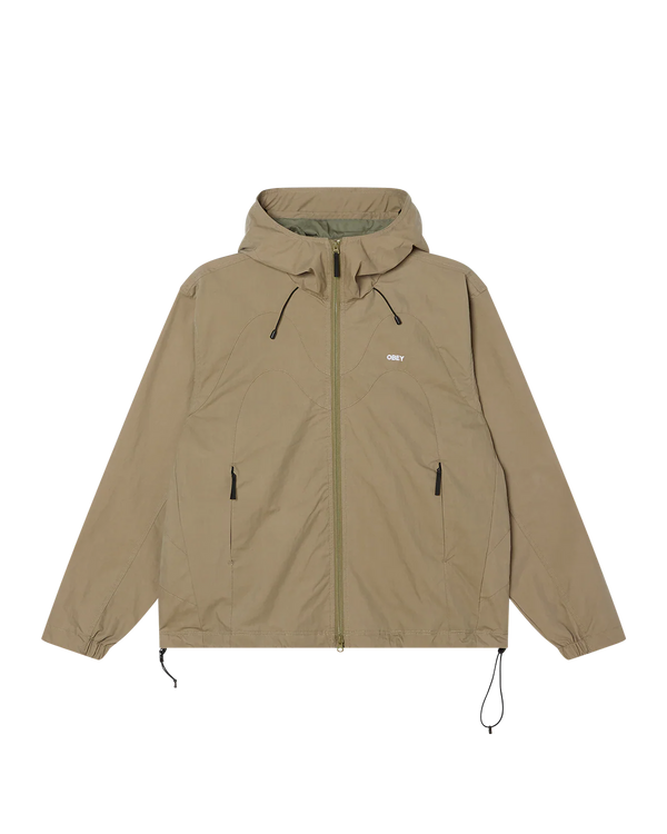 Obey Sota Shell Mermaid Jacke Herren hellbraun