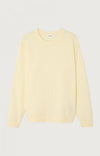 American Vintage Ouity Limonade Chine Strickpullover Herren gelb