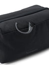 pinqponq Washbag Mono Maxgear Crinkle Black Kulturbeutel schwarz