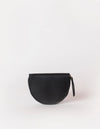 O My Bag Laura Coin Purse Classic Black Apfel Leder Münz-Portemonnaie unisex