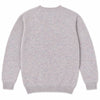 Harley of Scotland Brushed Wool Pullover Herren Hellgrau bunt meliert
