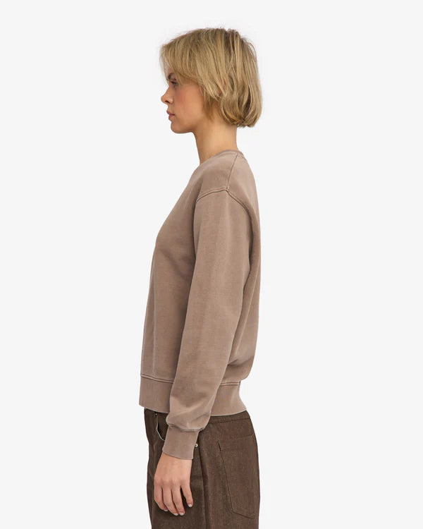 Colorful Standard Women Classic Organic Crew Faded Khaki