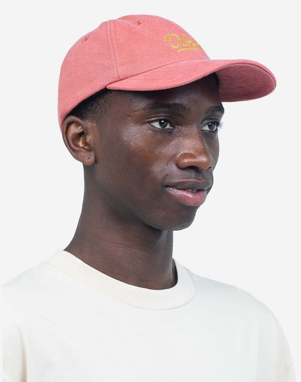 Olow Casquete Six Panel Signature Rose Cap Unisex koralle