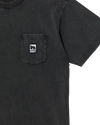 Obey Post Pocket Tee Dusty Black Limo Herren T-Shirt schwarz