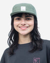 Olow Casquete Five Panel Signature Panel Pomba Cap Unisex salbeigrün