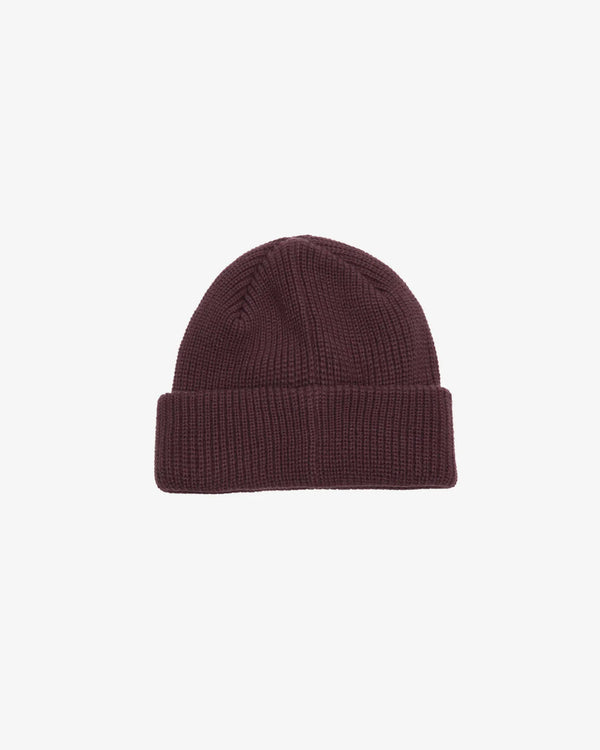 Obey Future Beanie Embroidered Logo Mütze unisex Plum Perfect violett
