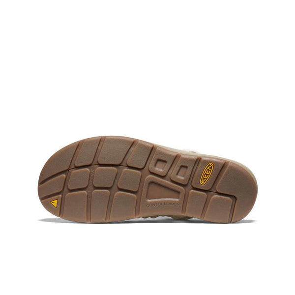 KEEN Uneek Sandale White Cap-Cornstalk Men beige