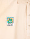 Bobo Choses Labelled Oversized Polo Shirt Damen off white weiß