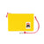 YKRA Pouch Stofftasche gelb