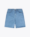 Wemoto Blue Denim 5-Pocket Shorts Herren blau