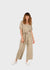 Klitmøller Marna Jumpsuit Damen Einteiler sand beige