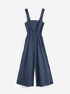 Bobo Choses Textured Cotton Strap Overall Einteiler Damen dunkelblau