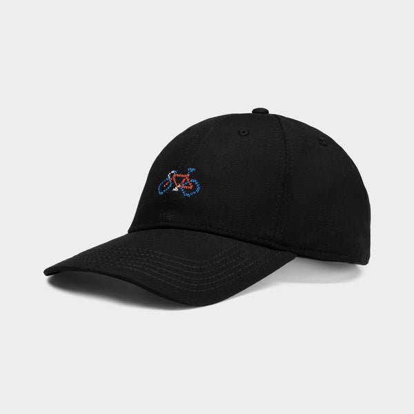 Dedicated Sport Cap Stitch Bike Black Unisex schwarz