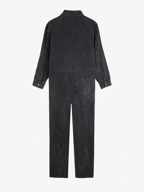 Bobo Choses Denim‑Jumpsuit mit Reißverschluss Damen schwarz