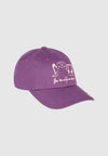 Cleptomanicx Plum Perfect One Size Cap lila
