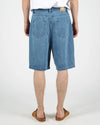 Wemoto Blue Denim 5-Pocket Shorts Herren blau