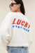 By-Bar Bibi Melange Lucky Everyday Sweater Damen Pullover grau
