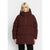 Selfhood Oversize Puffer Jacke Damen braun